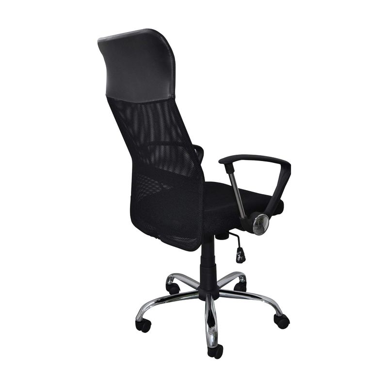 Silla Ejecutiva Turín con Reposabrazos Negro – Xtech