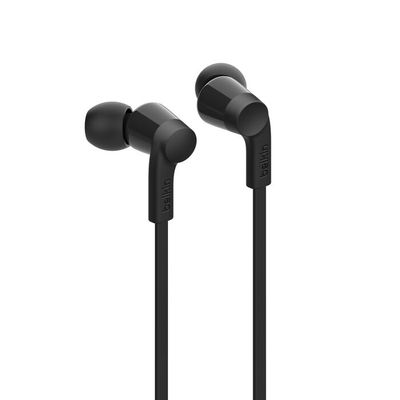 Audífonos In-Ear USB-C SoundForm con Micrófono Negro – Belkin