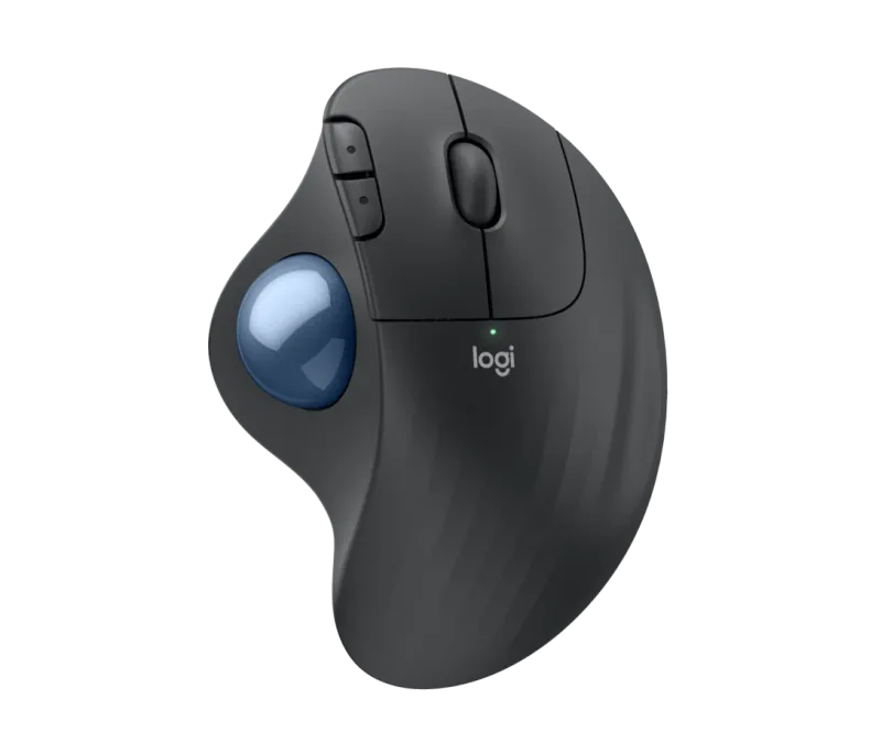 Mouse Trackball Ergonómico Inalámbrico ERGO M575S Grafito – Logitech