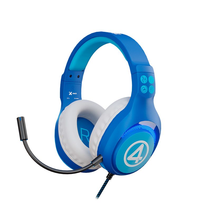 Audífonos Gamer Cableados Fantastic Four con Micrófono – Xtech