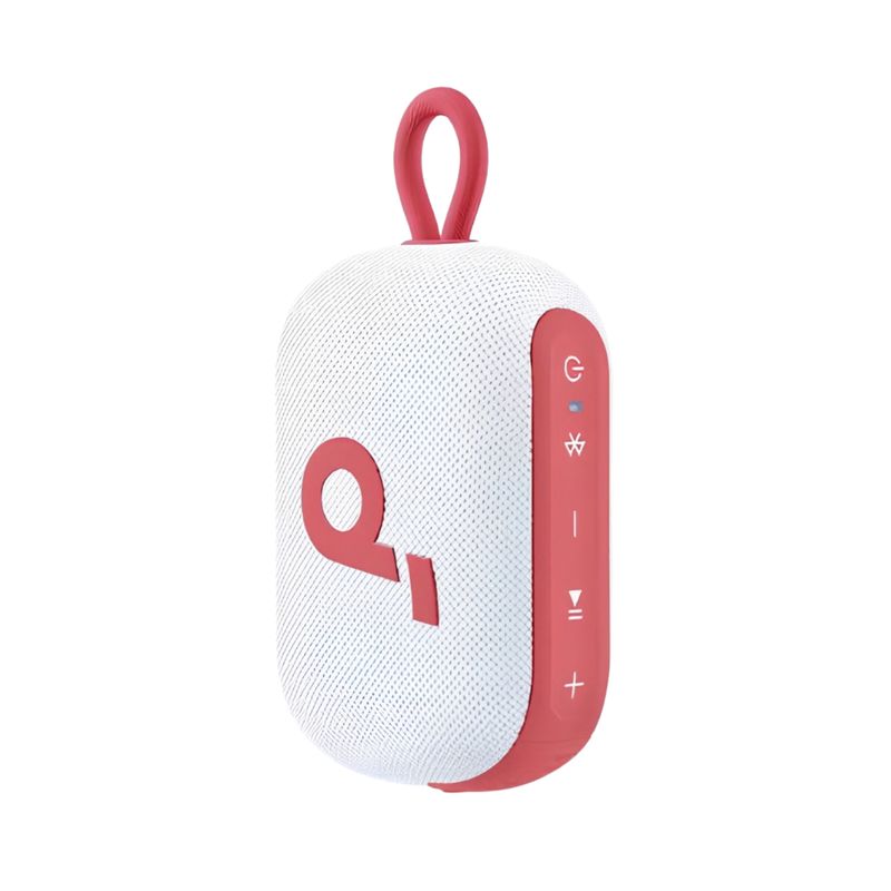 Bocina Portátil Bluetooth Select 4 Go 5W Blanco/Rojo – Soundcore