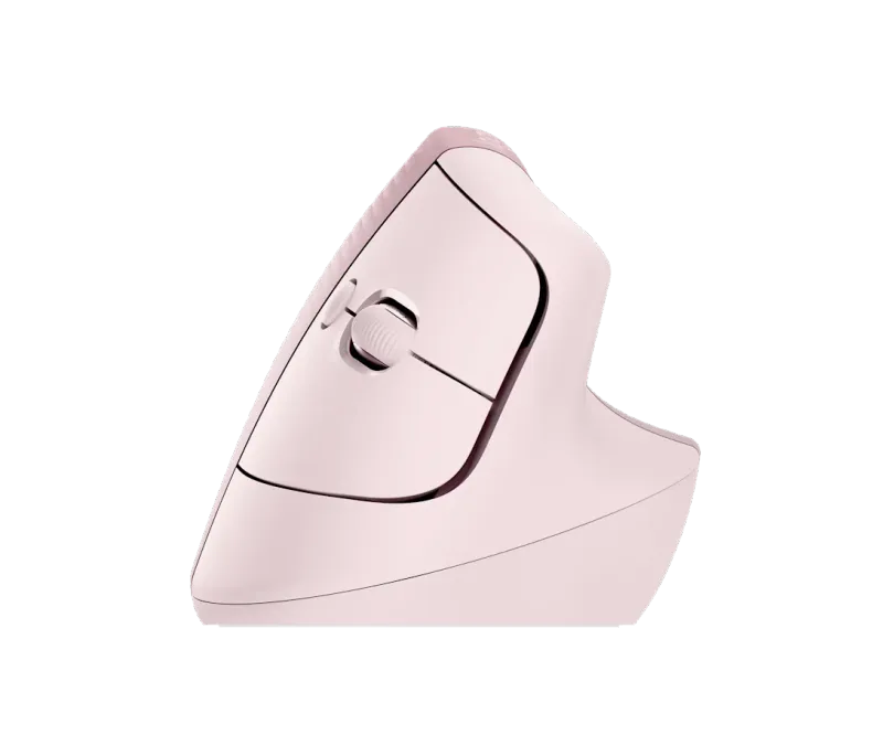 Mouse Ergonómico Inalámbrico Lift Vertical 4000 DPI Rosa – Logitech