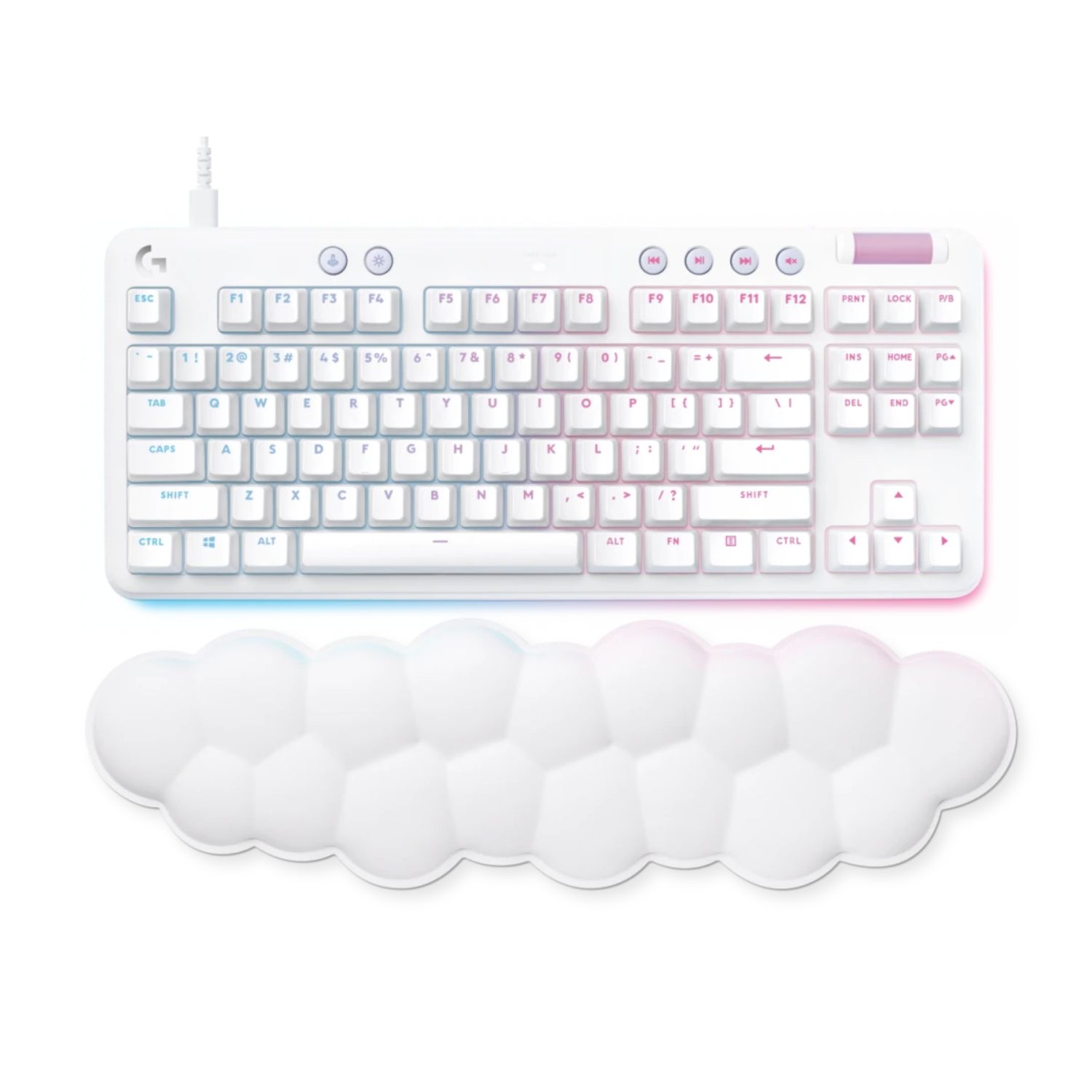 Teclado Mecánico Gaming G713 TKL Táctil Inglés White Mist – Logitech G