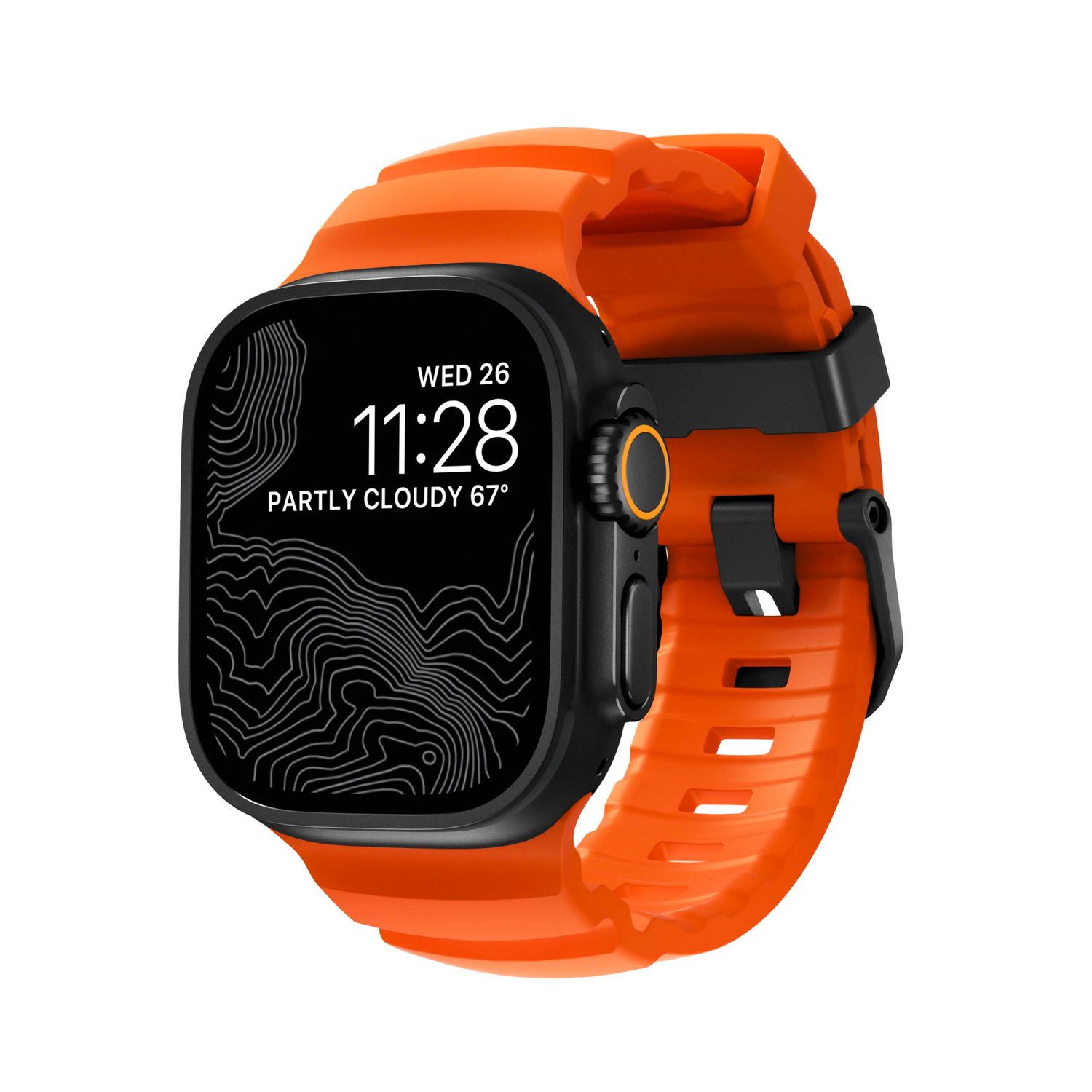Correa Expedition Magma con Hebilla Negra para Apple Watch – Monark