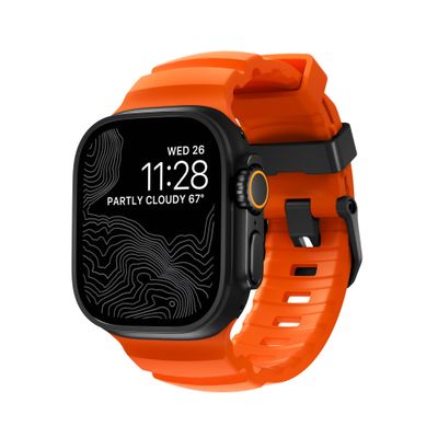 Correa Expedition Magma con Hebilla Negra para Apple Watch – Monark