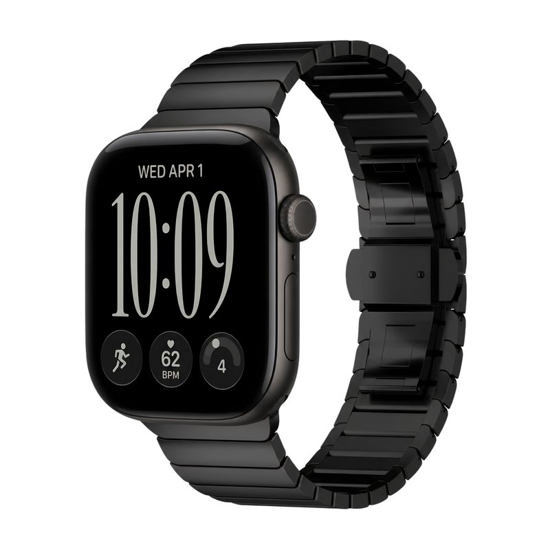 Brazalete Atlas – Negro Grafito para Apple Watch