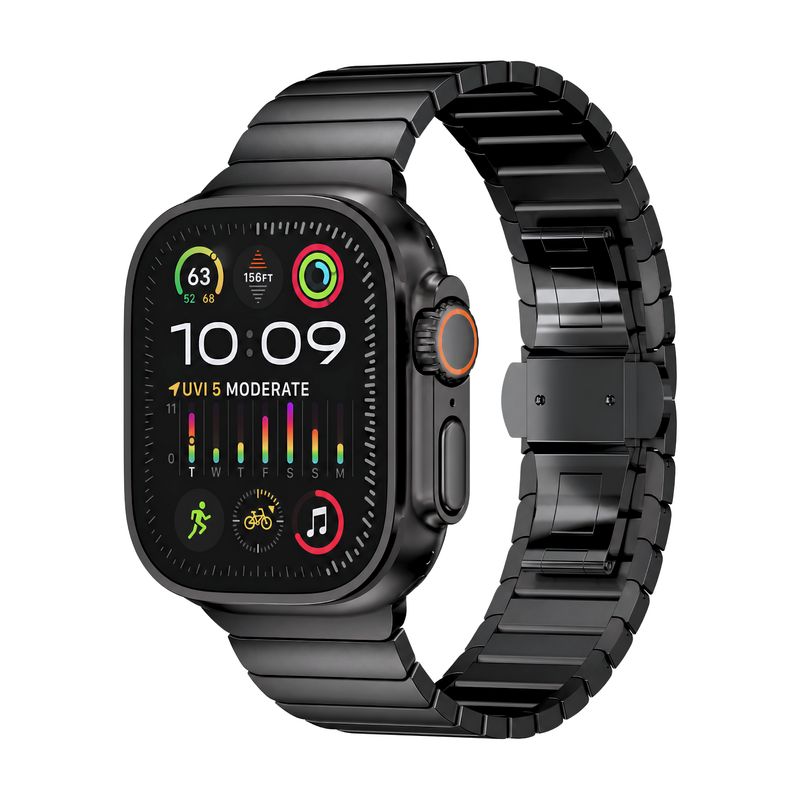 Brazalete Atlas – Negro Grafito para Apple Watch