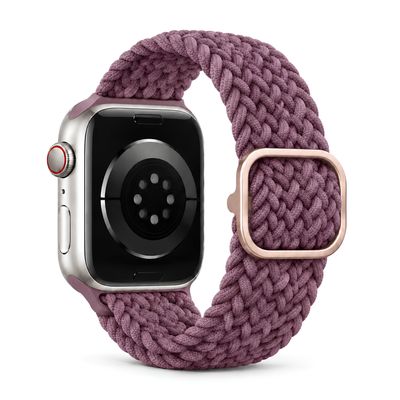 Correa Braided Loop – Borgoña (Apple Watch)