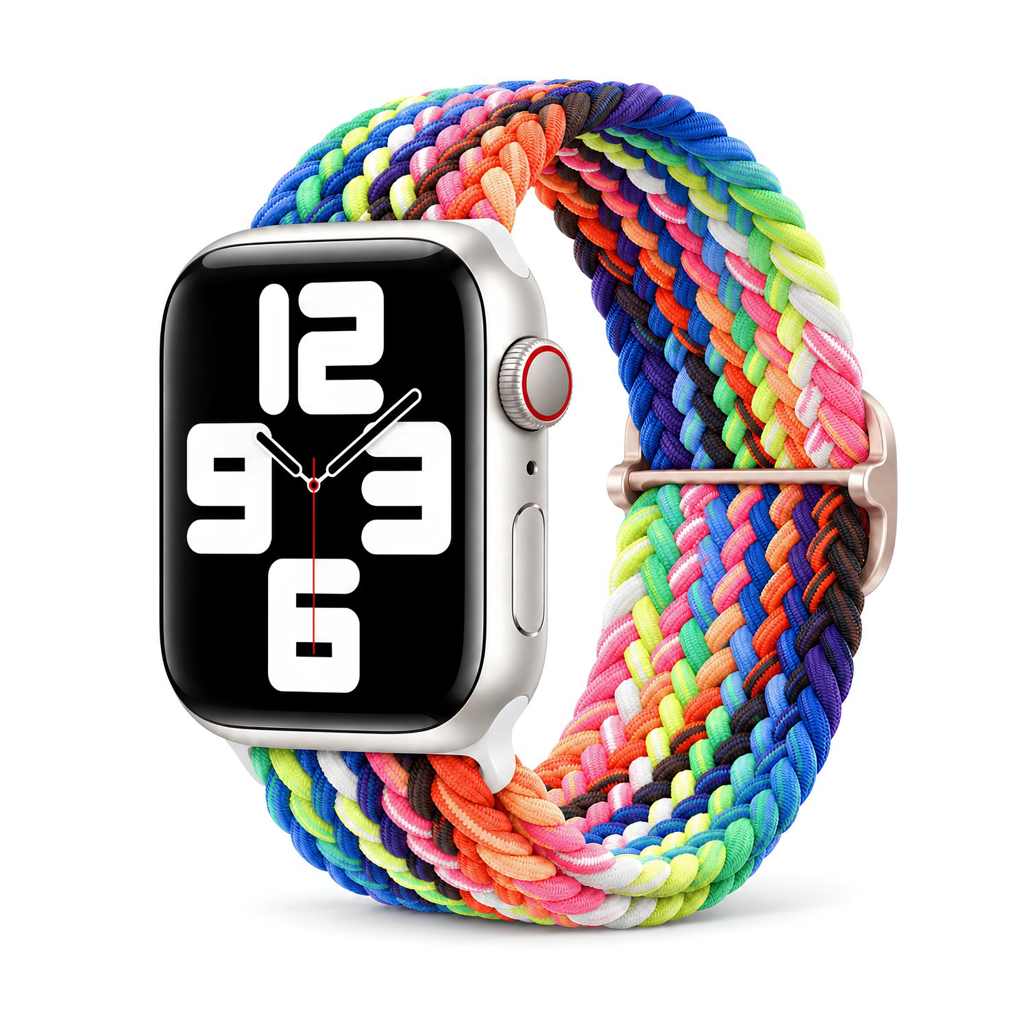 Correa Braided Loop – Arcoíris (Apple Watch)