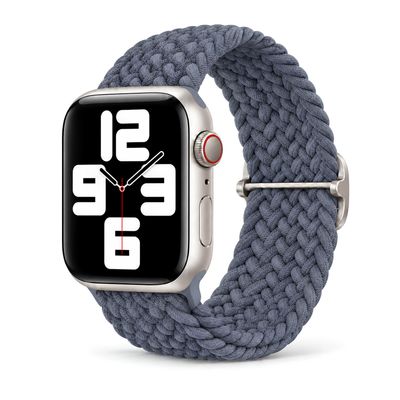 Correa Braided Loop – Gris Pizarra (Apple Watch)