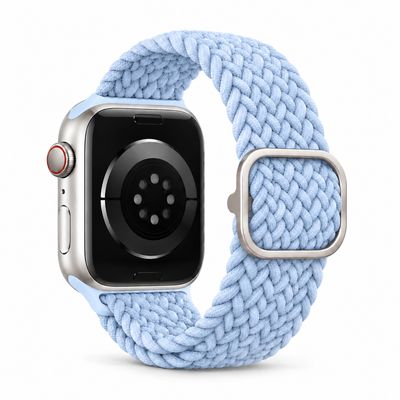 Correa Braided Loop – Azul Cielo (Apple Watch