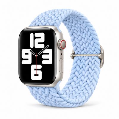 Correa Braided Loop – Azul Cielo (Apple Watch