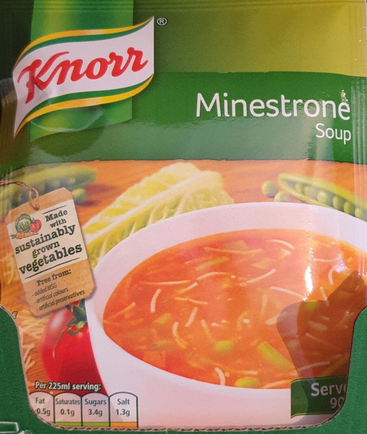 Knorr minestrone soup