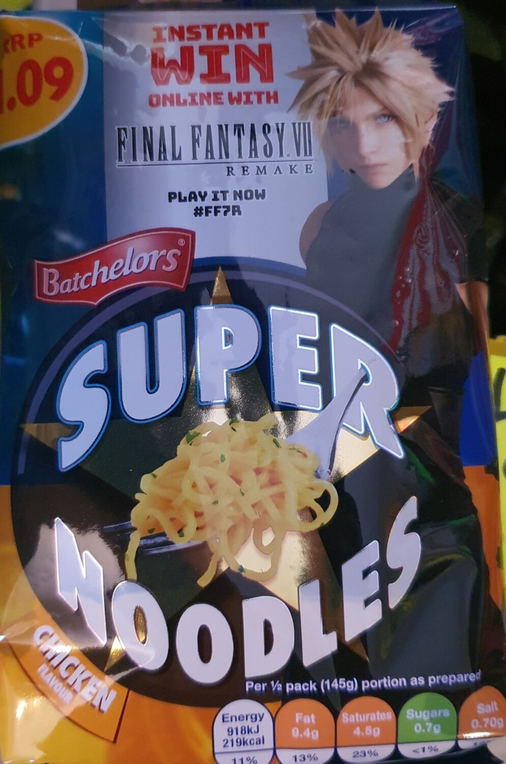 Batchelors super noodles chicken