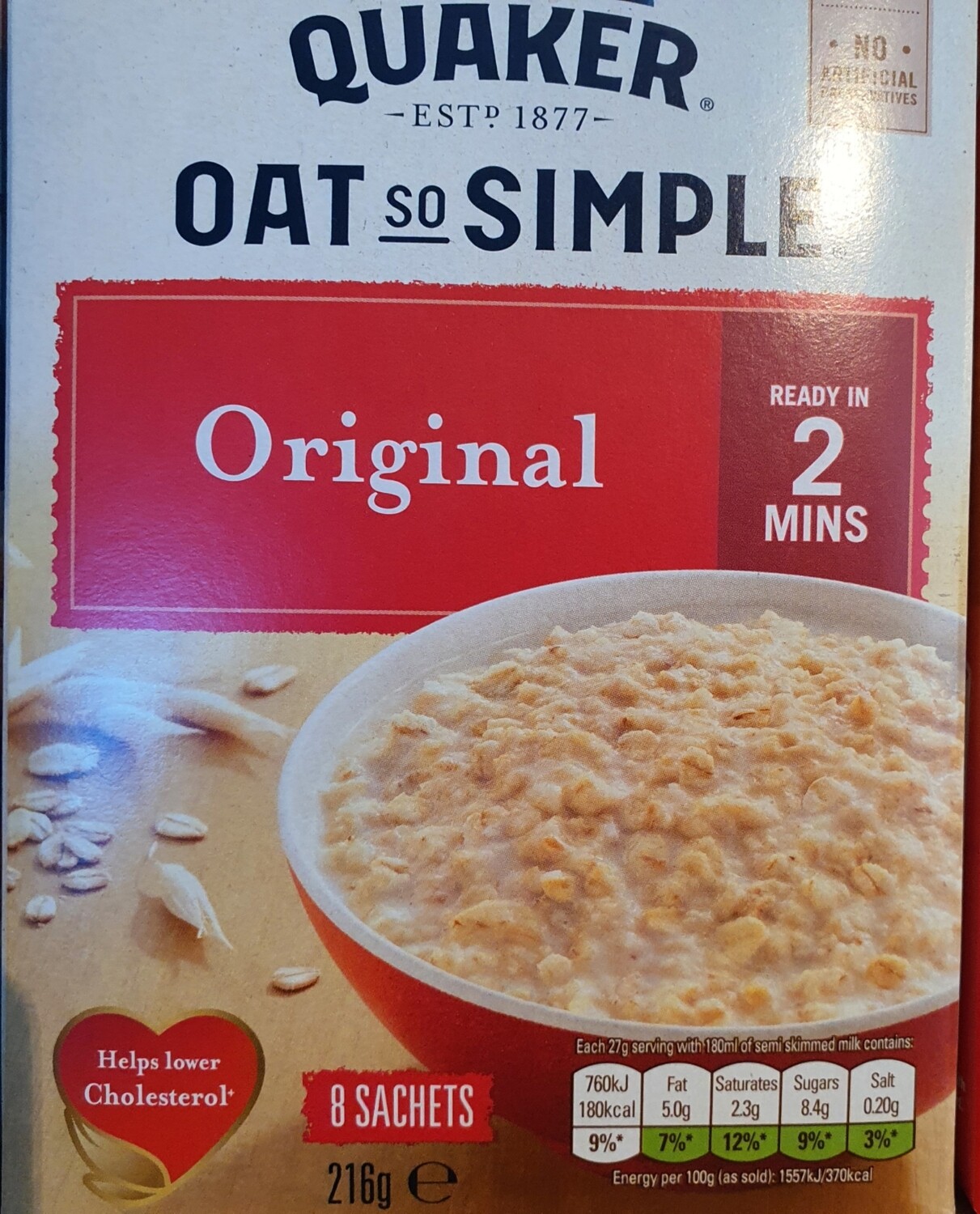 Oat so simple 6  sachet
