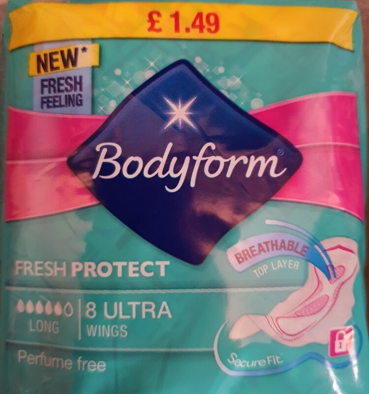 Bodyform 8 pack blue