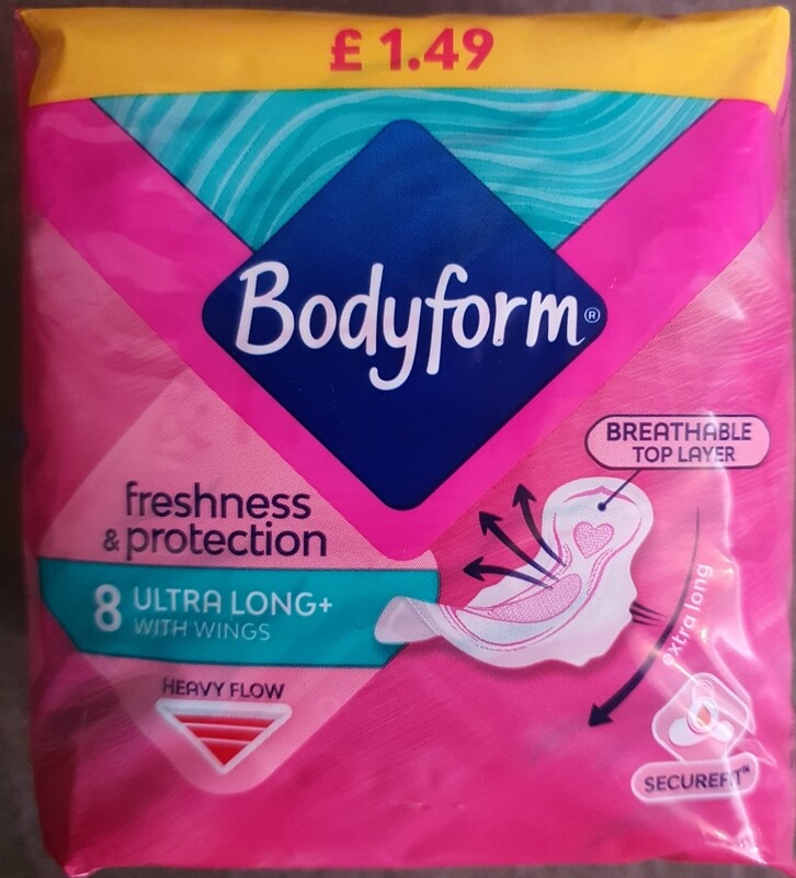 Bodyform 8 pack pink