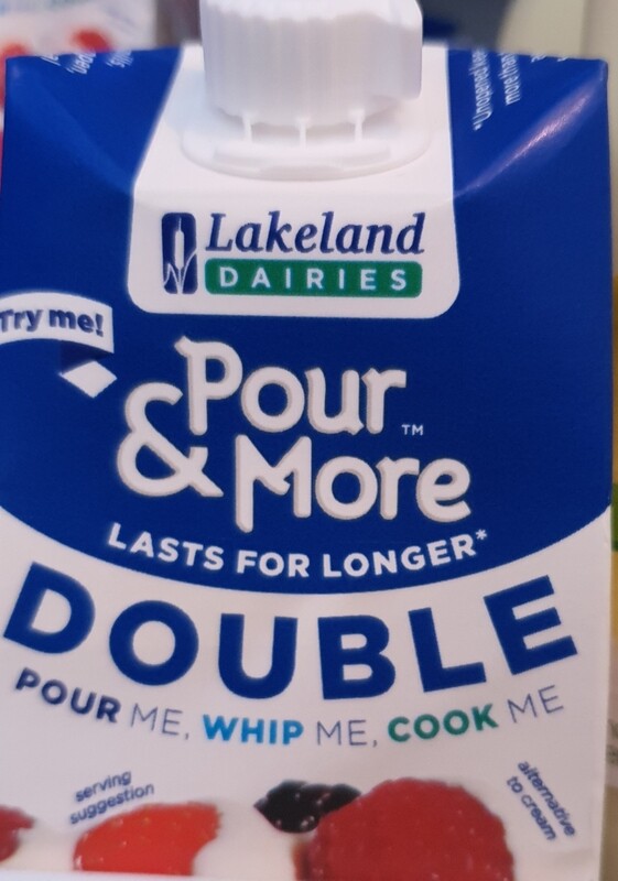 Double cream 250ml