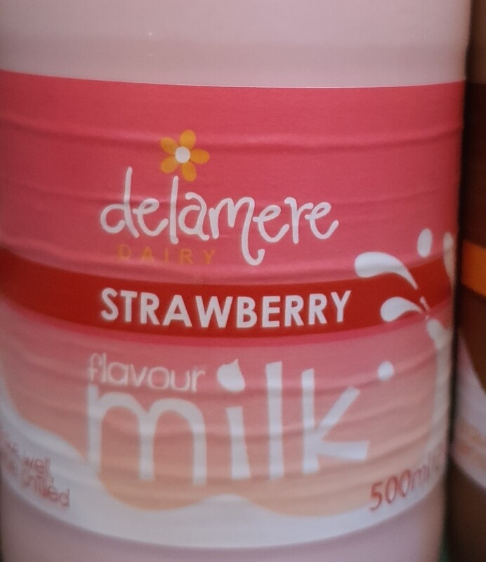 Strawberry flavoured milk 500ml