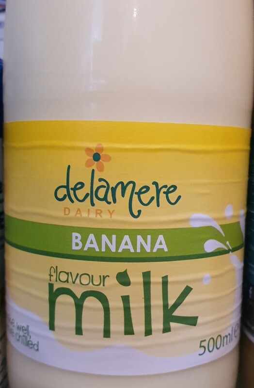 Banana flavour milk 500ml