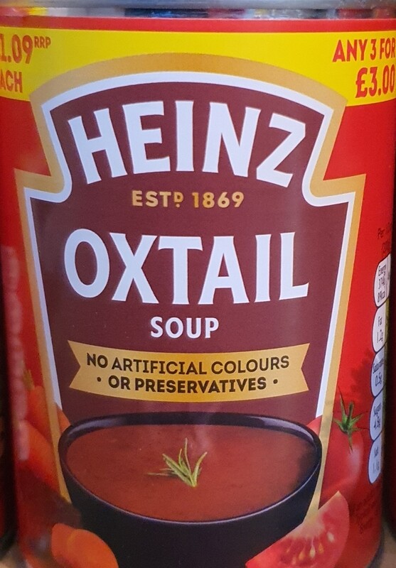 Heinz oxtail soup 