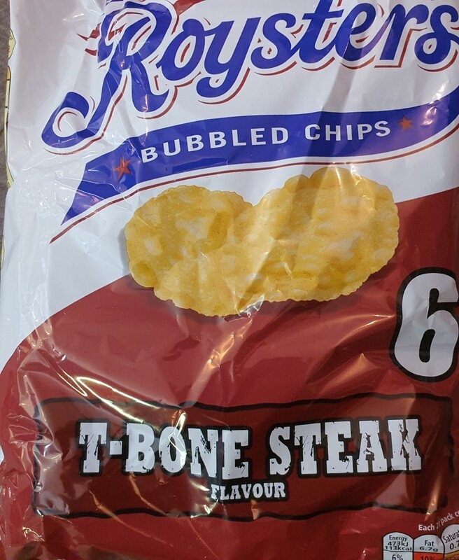 Roysters crisps 6 pack