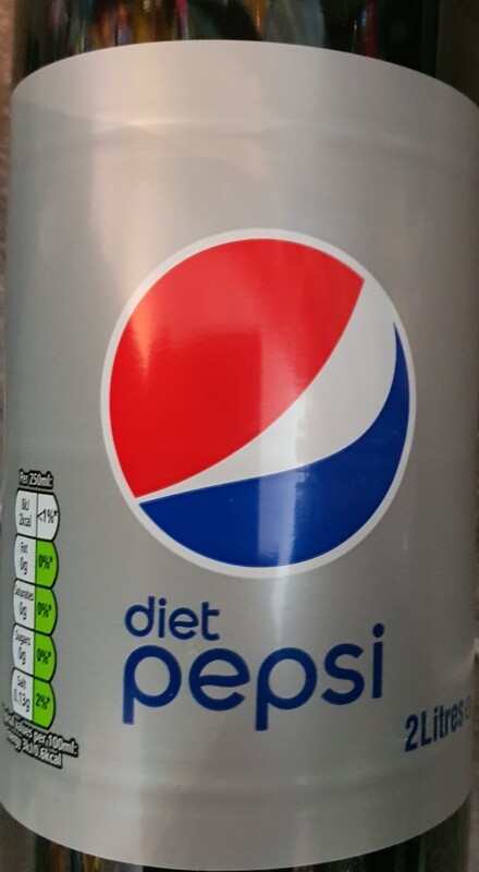 Diet pepsi 2ltr