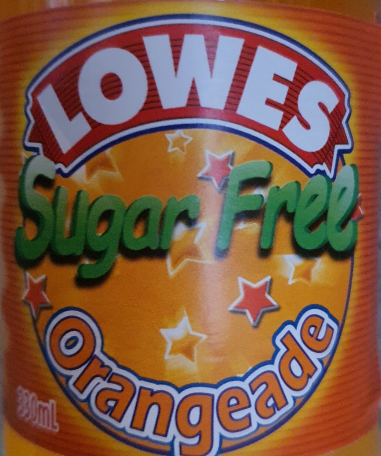Lowes orangeade 330ml