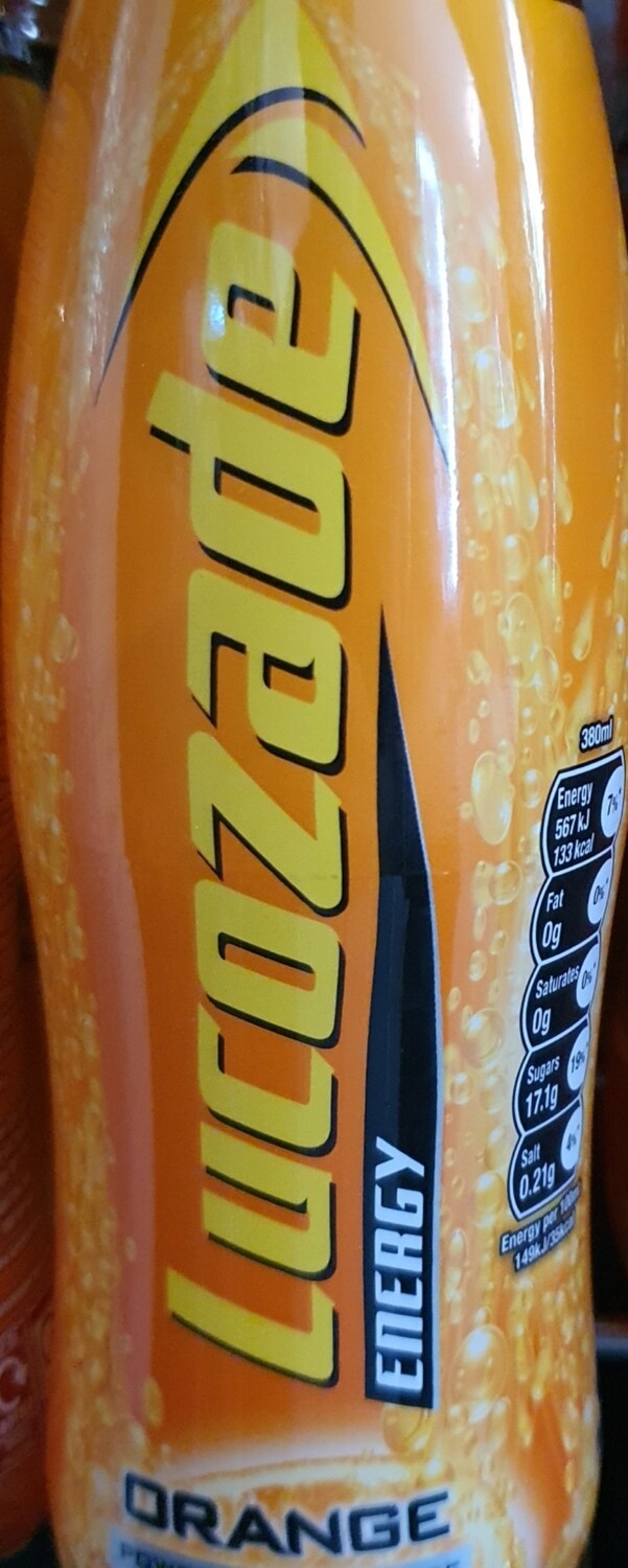 Lucozade orange 