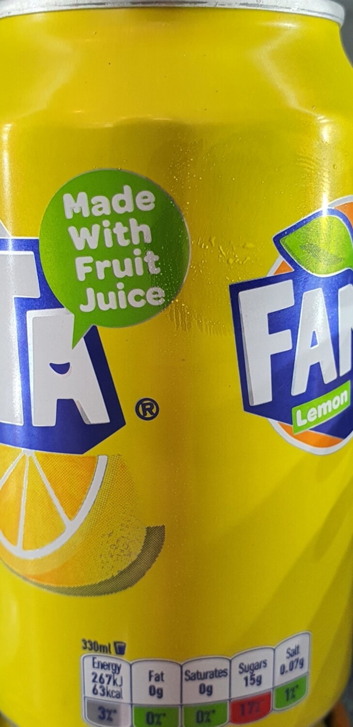 Fanta lemon 330ml