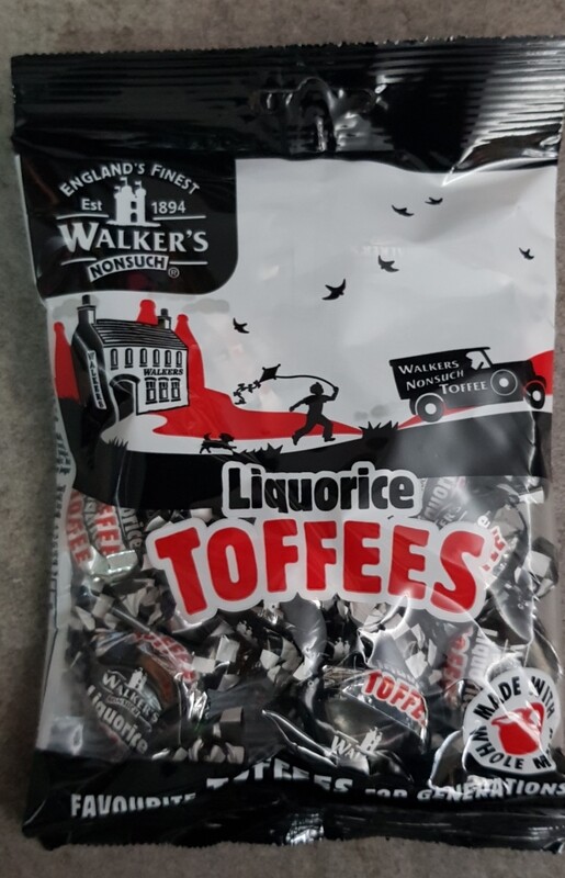Liquorice toffees