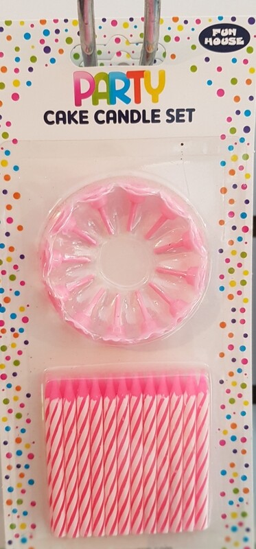 Girl cake candle set