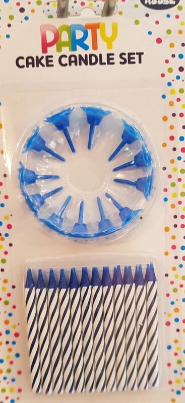 Boy cake candle set