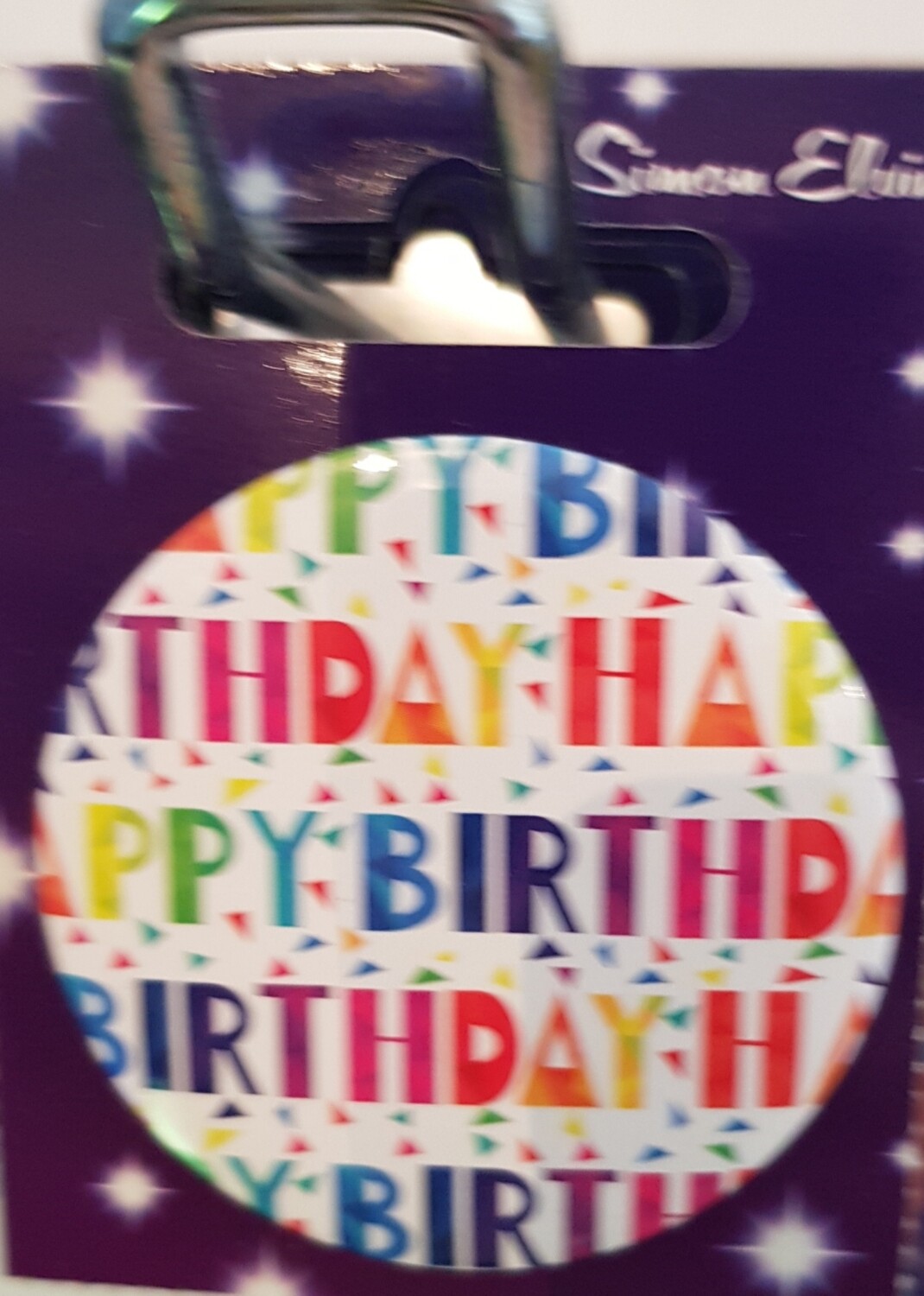 Boys birthday badge  (design may vary )