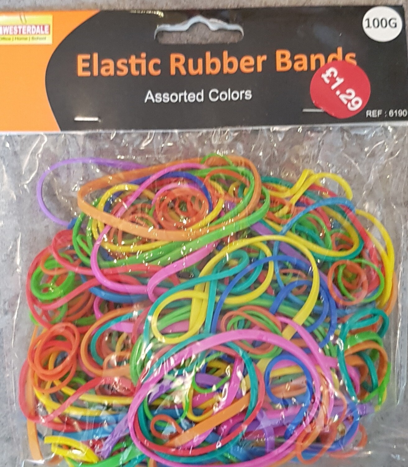 Elastic rubber bands 100g
