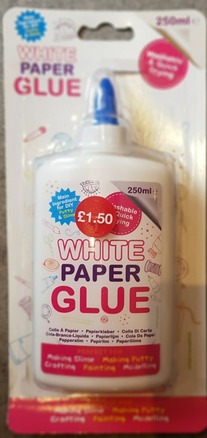 White paper glue  250ml