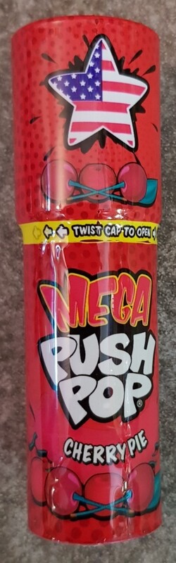 American mega push pop cherry pie