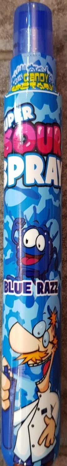 Super sour spray blue razz