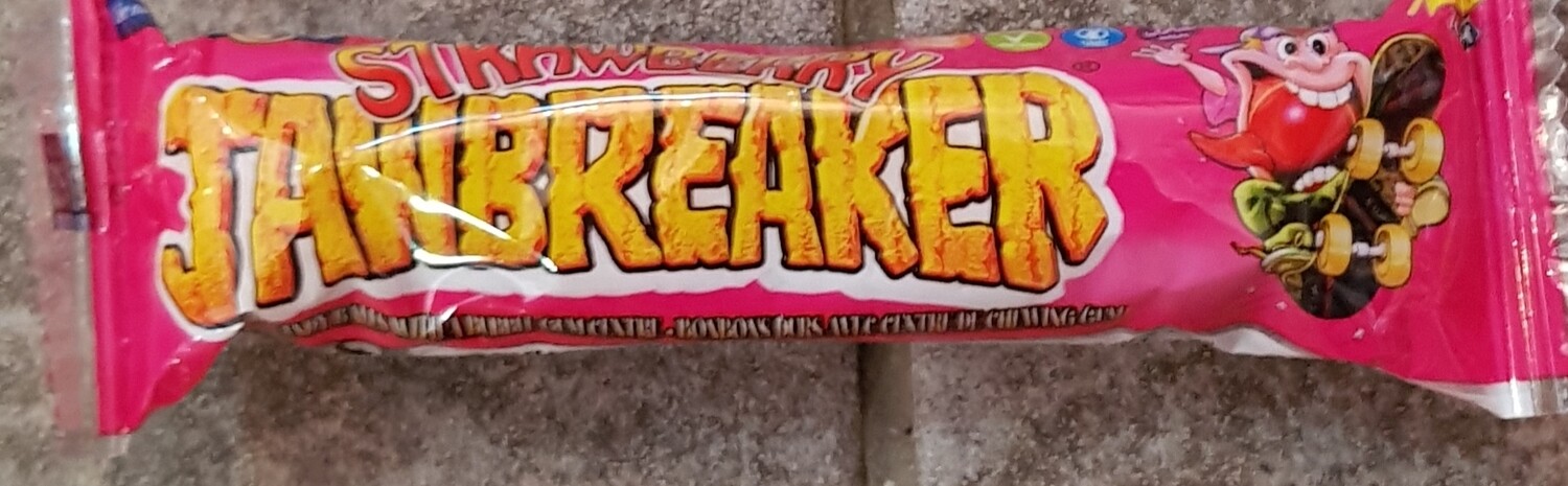 Strawberry jaw breakers