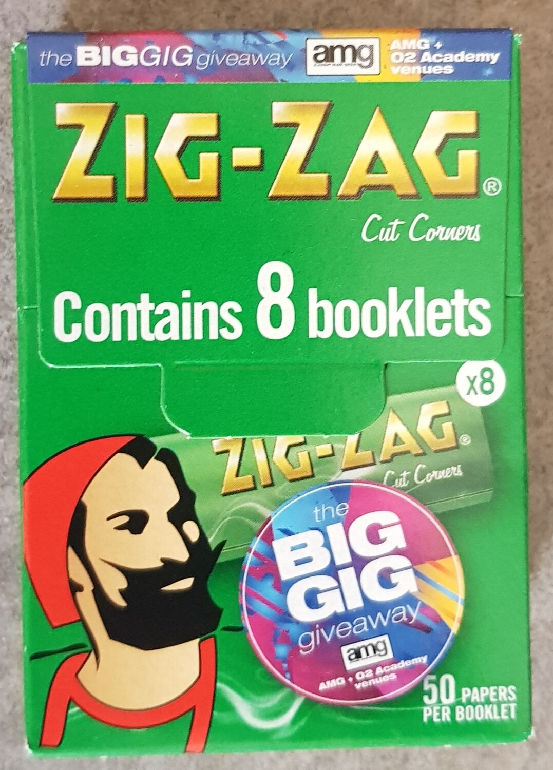 Zig zag papers 8 booklets