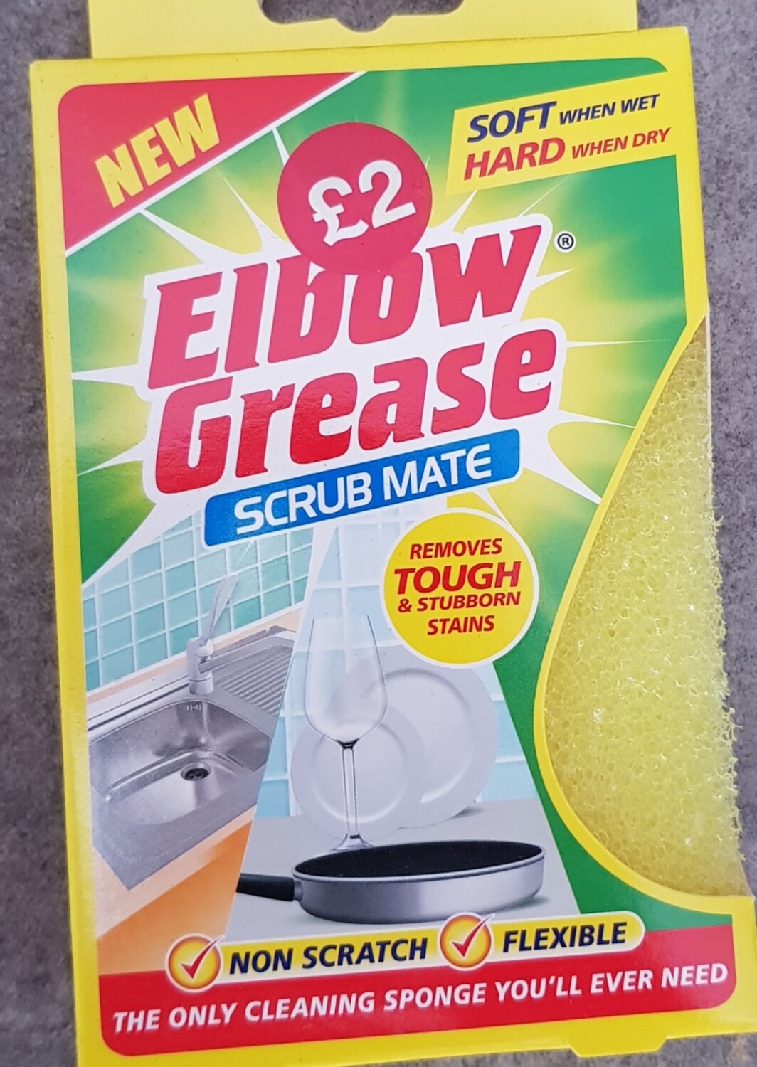 Elbow grease scrub mate