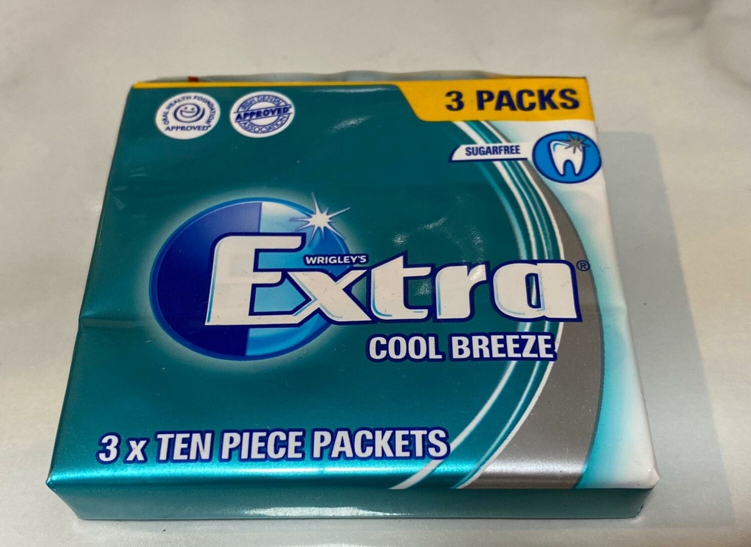 Extra cool breeze 3 x10 piece packets