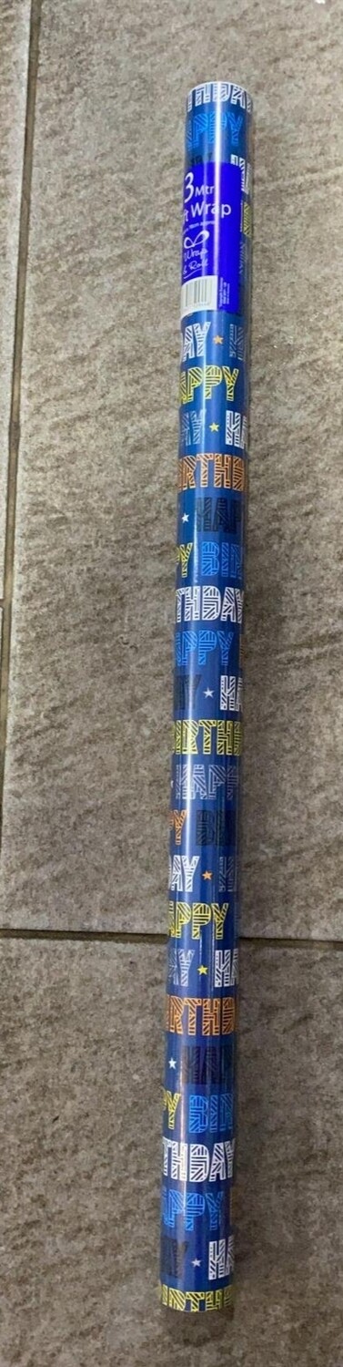 3 mtr gift wrap
