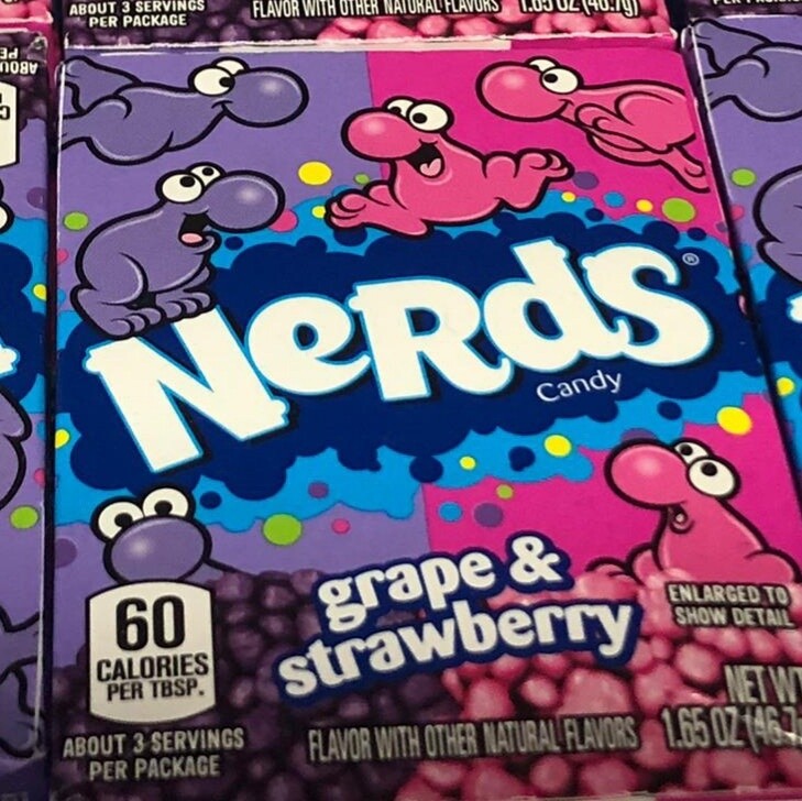 Nerds grape & strawberry
