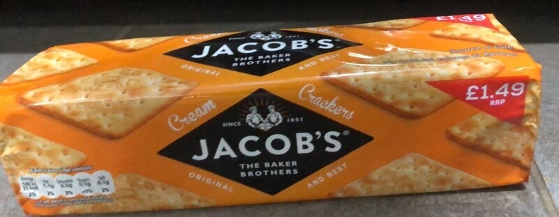 Jacobs cream crackers  