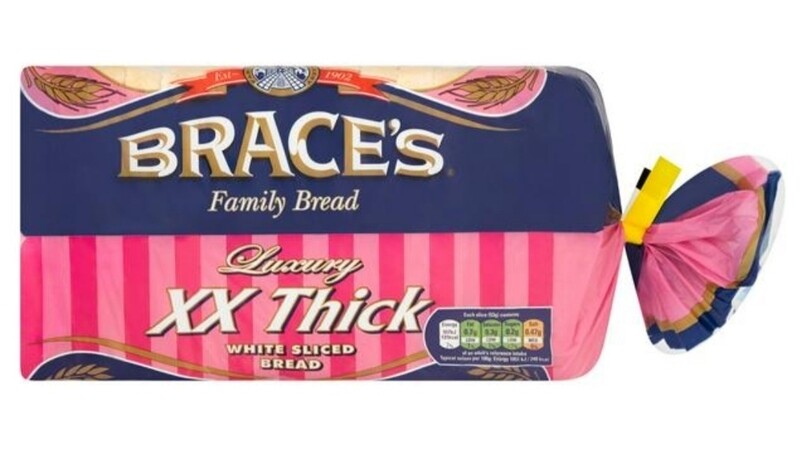 Braces xx thick sliced bread