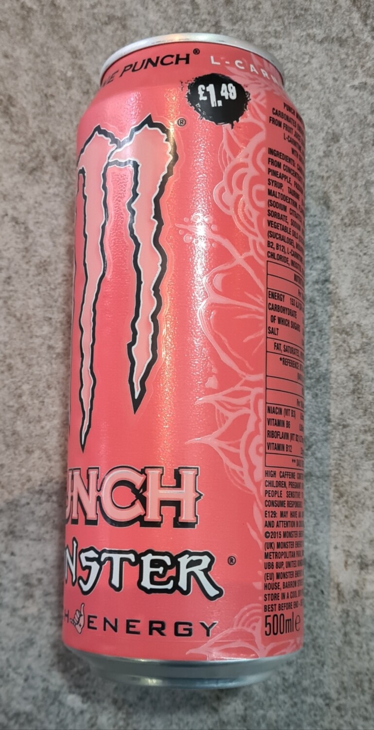 Monster punch energy 500ml