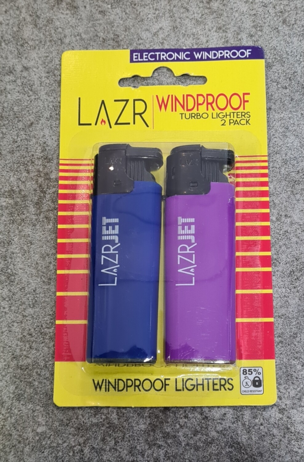 Twin pack windproof lighters