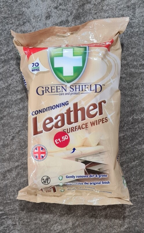 Leather surface wipes