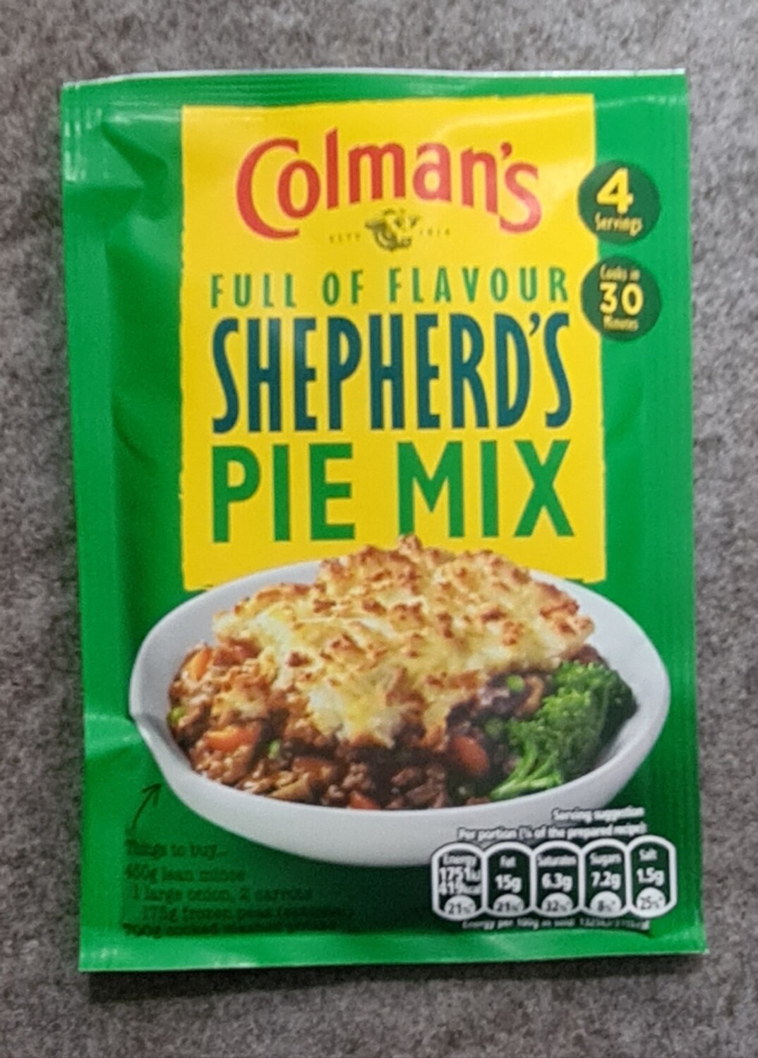 Colmans shepards pie mix